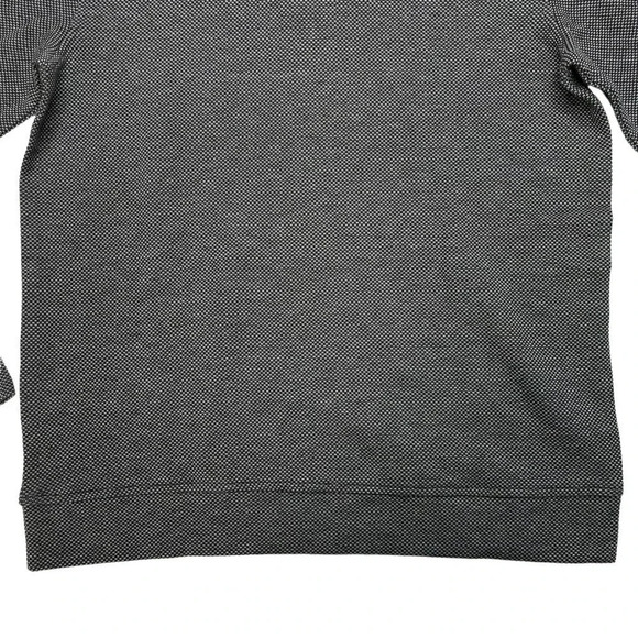 Tasso Elba 1/4 Zip Grey Cotton Blend Mens Sweater Size Small - Picture 8 of 10